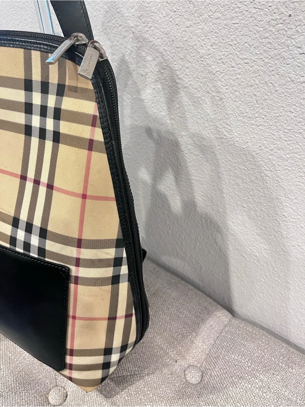Burberry Nova Check Canvas Backpack
